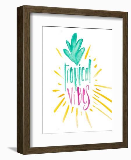 Tropical Vibes-Susan Bryant-Framed Art Print