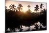 Tropical Village in Goa-Marina Pissarova-Mounted Photographic Print