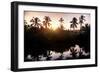 Tropical Village in Goa-Marina Pissarova-Framed Photographic Print