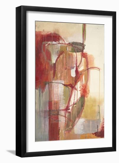 Tropical Vines-Terri Burris-Framed Art Print