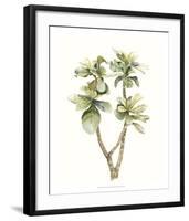 Tropical Watercolor Leaves III-Megan Meagher-Framed Giclee Print