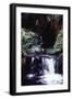 Tropical Waterfall-James P. Mcvey-Framed Art Print