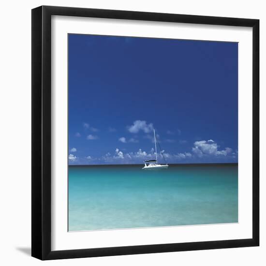 Tropical Waters I-Adam Brock-Framed Giclee Print