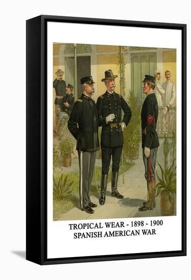 Tropical Wear - 1898 - 1900 - Spanish American War-Henry Alexander Ogden-Framed Stretched Canvas