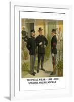 Tropical Wear - 1898 - 1900 - Spanish American War-Henry Alexander Ogden-Framed Art Print