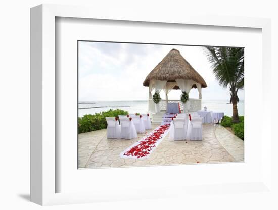 Tropical Wedding-Hannamariah-Framed Photographic Print
