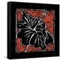 Tropical Woodblock I-Chariklia Zarris-Framed Stretched Canvas