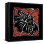 Tropical Woodblock I-Chariklia Zarris-Framed Stretched Canvas