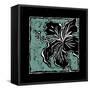 Tropical Woodblock IV-Chariklia Zarris-Framed Stretched Canvas