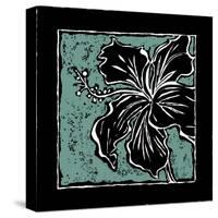 Tropical Woodblock IV-Chariklia Zarris-Stretched Canvas