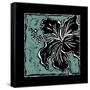 Tropical Woodblock IV-Chariklia Zarris-Framed Stretched Canvas