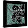 Tropical Woodblock IV-Chariklia Zarris-Stretched Canvas