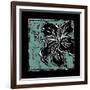 Tropical Woodblock IV-Chariklia Zarris-Framed Art Print