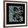 Tropical Woodblock IV-Chariklia Zarris-Framed Art Print