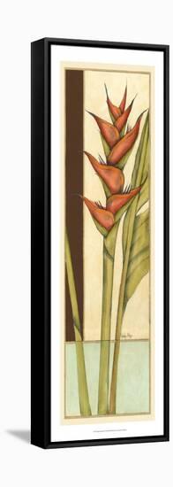 Tropicana Botanical I-Jennifer Goldberger-Framed Stretched Canvas