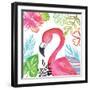 Tropicana IV-Farida Zaman-Framed Art Print