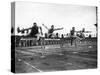 Trossbach Wins the Hurdles 1927-null-Stretched Canvas