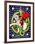 Trotsky Slaying the Counter-Revolutionary Dragon, 1918-null-Framed Giclee Print