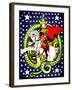 Trotsky Slaying the Counter-Revolutionary Dragon, 1918-null-Framed Giclee Print