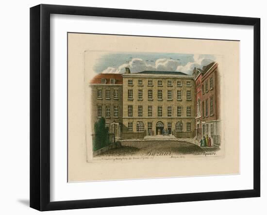 Trotter's Bazaar, Soho Square-null-Framed Giclee Print