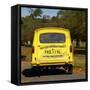 Trotters Reliant Van from Only Fools and Horses tv programme-null-Framed Stretched Canvas