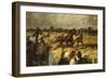 Trotting, Hoppe-Garden, Berlin-null-Framed Giclee Print