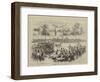 Trotting on the Ice in Canada-John Jellicoe-Framed Giclee Print