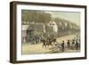 Trotting Race for the Golden Whip, Leeuwarden, 24 July, 1830-null-Framed Giclee Print