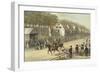 Trotting Race for the Golden Whip, Leeuwarden, 24 July, 1830-null-Framed Giclee Print