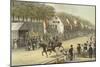 Trotting Race for the Golden Whip, Leeuwarden, 24 July, 1830-null-Mounted Giclee Print