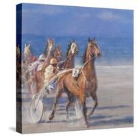 Trotting Races, Lancieux, Brittany, 2014-Lincoln Seligman-Stretched Canvas