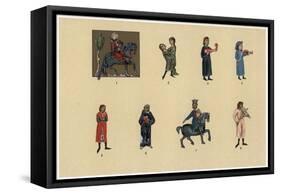 Troubadours, C13th-14th Century-null-Framed Stretched Canvas