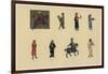 Troubadours, C13th-14th Century-null-Framed Giclee Print