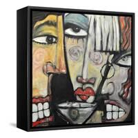 Trouble at Martini Bar-Tim Nyberg-Framed Stretched Canvas