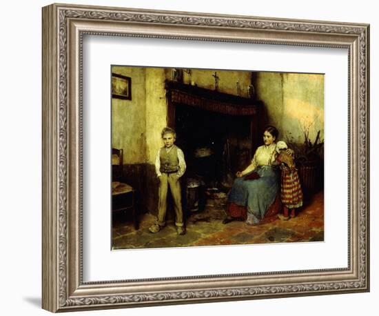 Trouble Brewing, 1883-Evariste Carpentier-Framed Giclee Print