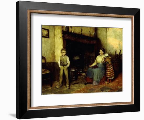 Trouble Brewing, 1883-Evariste Carpentier-Framed Giclee Print