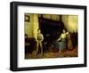 Trouble Brewing, 1883-Evariste Carpentier-Framed Giclee Print