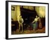 Trouble Brewing, 1883-Evariste Carpentier-Framed Giclee Print