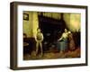 Trouble Brewing, 1883-Evariste Carpentier-Framed Giclee Print