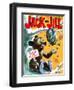 Trouble Brewing! - Jack and Jill, October 1970-Cal Massey-Framed Premium Giclee Print