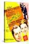 TROUBLE FOR TWO, US poster art, from left: Robert Montgomery, Rosalind Russell, 1936-null-Stretched Canvas