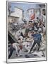 Trouble in Barcelona, 1902-null-Mounted Giclee Print