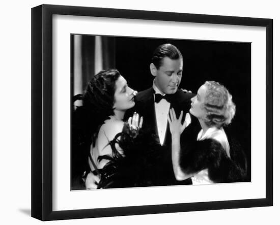 Trouble In Paradise, Kay Francis, Herbert Marshall, Miriam Hopkins, 1932-null-Framed Photo