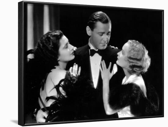 Trouble In Paradise, Kay Francis, Herbert Marshall, Miriam Hopkins, 1932-null-Framed Photo