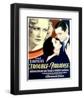 Trouble in Paradise - Movie Poster Reproduction-null-Framed Photo