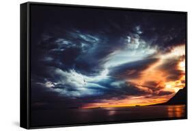 Trouble in the Sky-Philippe Sainte-Laudy-Framed Stretched Canvas