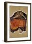 Troubled Woman by Egon Schiele-Geoffrey Clements-Framed Giclee Print