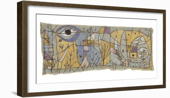 Troubled-Paul Klee-Framed Giclee Print