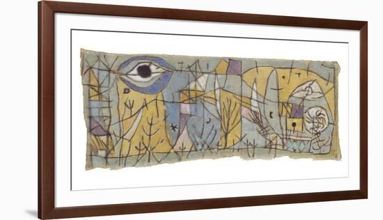 Troubled-Paul Klee-Framed Giclee Print