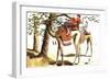 Troubles with a Camel-Richard Simkin-Framed Art Print